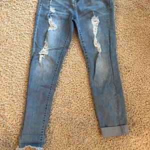 Pink blush maternity Capri